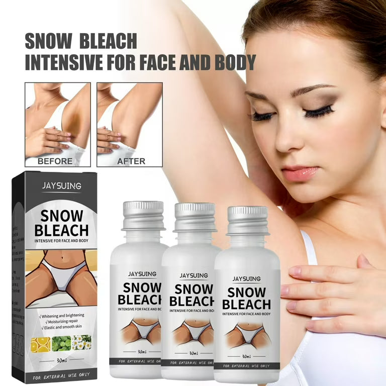 2 Pcs Set Snow Bleach Cream Dark Spot Corrector