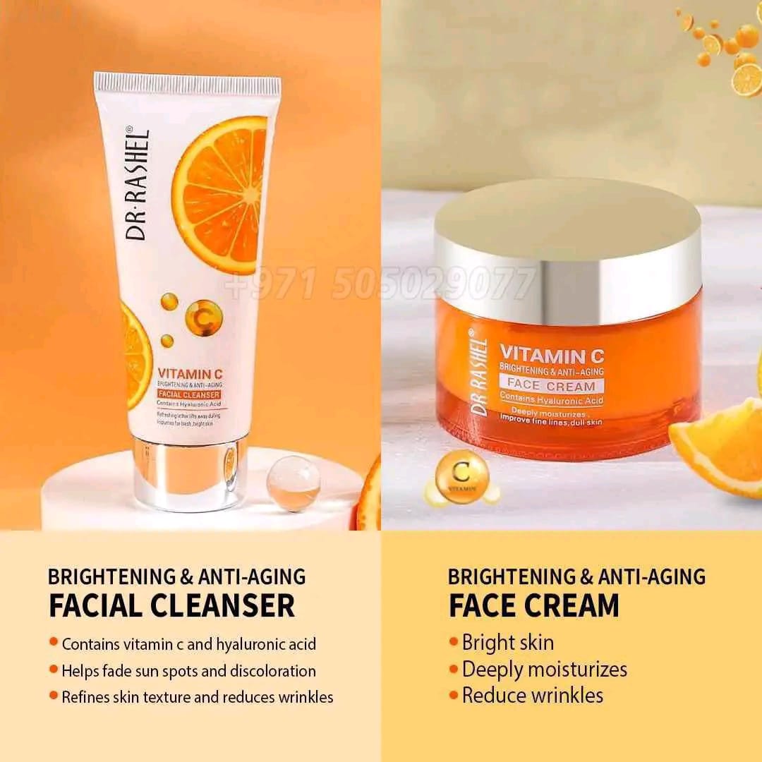 Vitamin C Brightening & Anti-Aging Dr Rashel Facial Kit