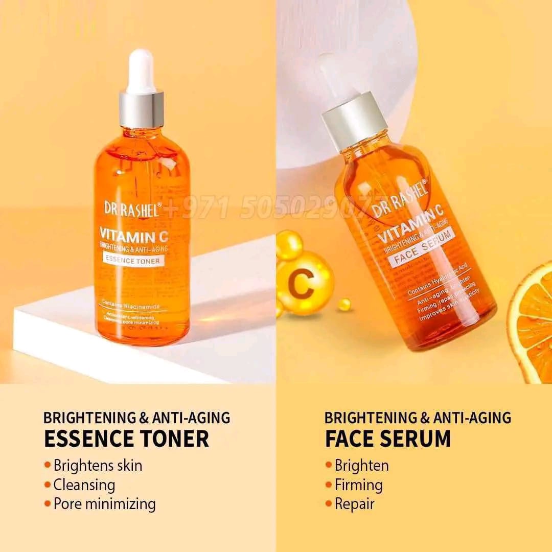 Vitamin C Brightening & Anti-Aging Dr Rashel Facial Kit